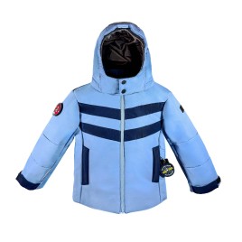 PinBina boys jacket dustblue-navyblue