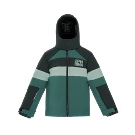 PinBina boys jacket olivegreen-black-jade