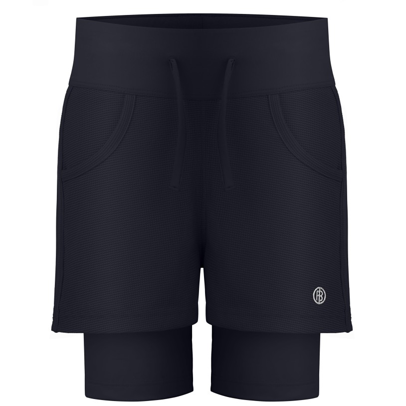 Girls shorts oxford blue